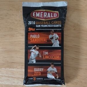 Topps Emerald 2010 San Francisco Giants Baseball Cards